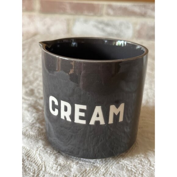 2 Stackable Set Ceramic Sugar & Creamer Jar Minimalist Style Storage Container - Picture 8 of 16